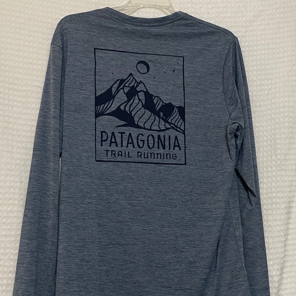 PATAGONIA MENS L/S CAPILENE COOL DAILY GRAPHIC TEE